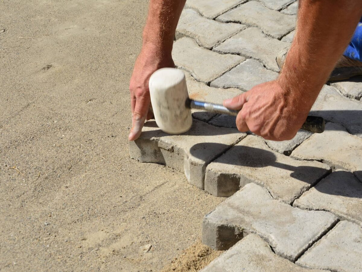 Interlocking Permeable Concrete Pavers Brett Paving Manmade 'Alpha
